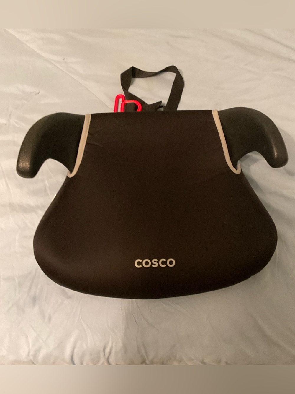 Cosco Black Booster Car Seat - Compact Armrests New